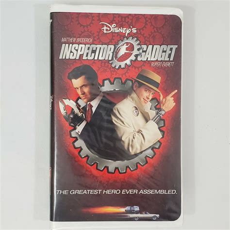 Disney S Inspector Gadget Vhs Movie Matthew Broderick Rupert