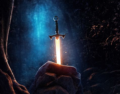 Excalibur sword manipulation! | Behance