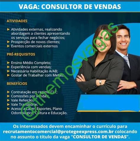 Consultor De Vendas Fortaleza CE 01 Vaga S Themos Vagas