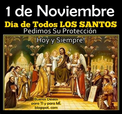 Buenos Deseos Para Ti Y Para M De Noviembre D A De Todos Los Santos