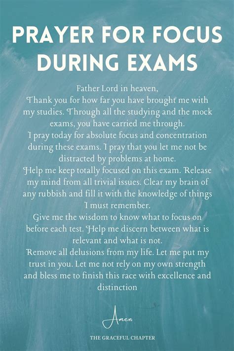 Prayer For Exam Success Prayer Before Exam Prayer Before Studying