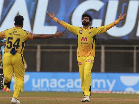 Csk Vs Rcb Indian Premier League Ravindra Jadeja Blows Away Royal