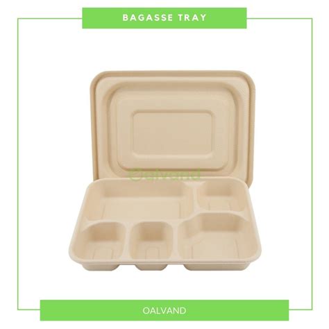 Biodegradable Compostable Microwavable Sugarcane Bagasse Takeaway Food