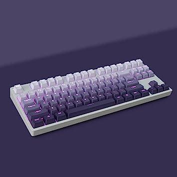 PBT Doubleshot Keycaps Juego Completo De Teclas De Perfil OEM Con