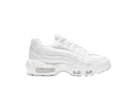 Кроссовки Nike Air Max 95 Recraft Gs Triple White купить оригинал цена в Москве и России с