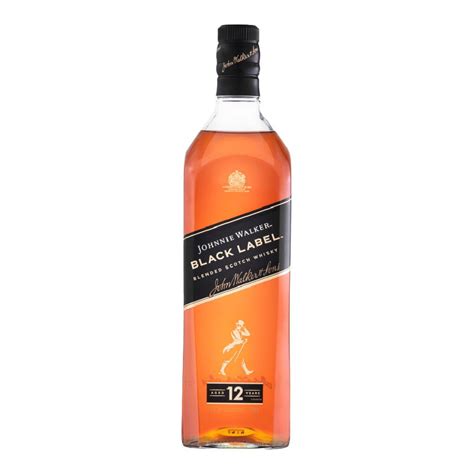 Whisky Johnnie Walker Black Label Blended Scotch Ml Soriana