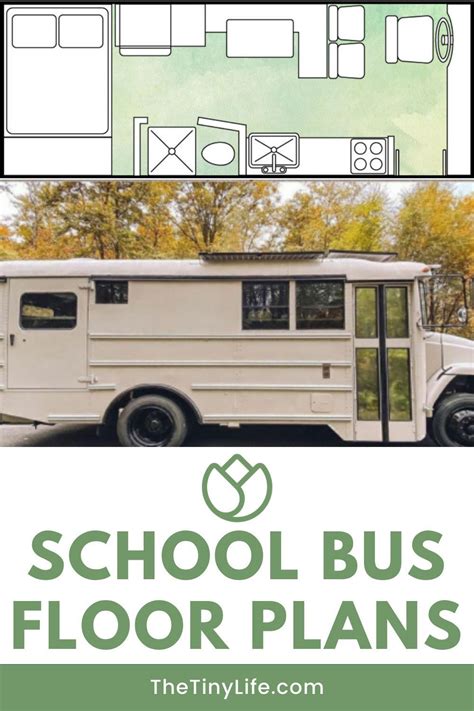 Skoolie Floor Plans Designing Your Dream School Bus Layout The Tiny