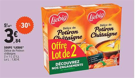 Promo Soupe Liebig Chez E Leclerc Express ICatalogue Fr