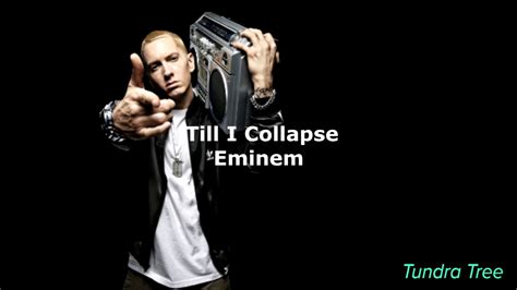 Till I Collapse Eminem HQ HD W Lyrics YouTube