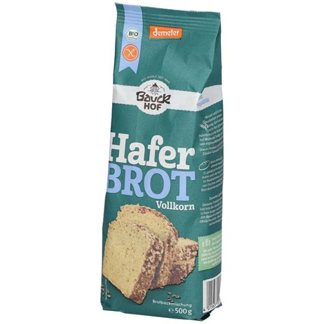 Bauckhof Haferbrot Vollkorn Backmischung Glutenfrei 500 G Shop Apotheke