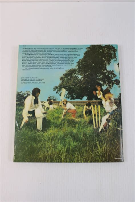 Vintage The Rolling Stones "The First Twenty Years," Infographic Book