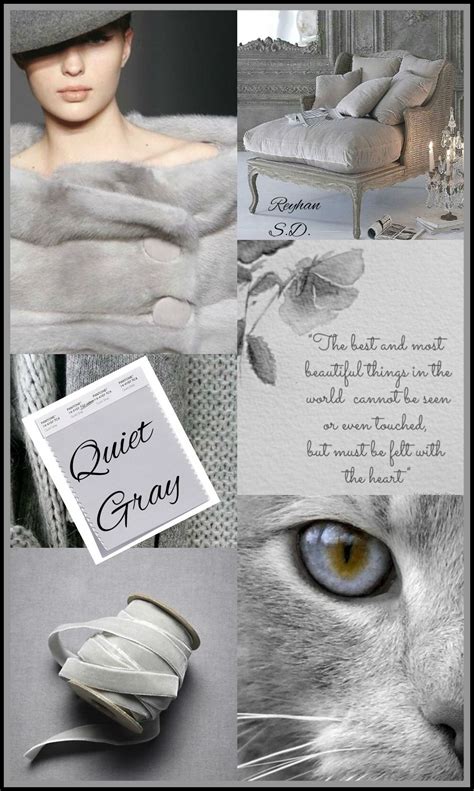 Quiet Gray Pantone Fall Winter Classic Color By Reyhan S D