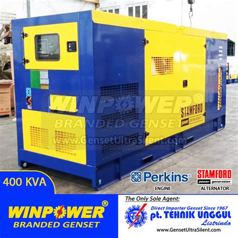 Genset Silent Perkins 400 Kva Stamford Wp440p Jual Genset Jakarta