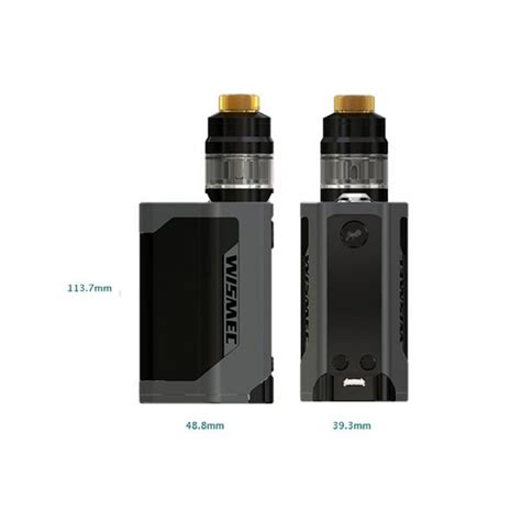 Wismec Reuleaux Rx Gen W Vapour Kit Starter Kits