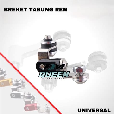 Jual Dudukan Breket Tabung Minyak Rem Cnc Model Ktc Besi Tebal Kawat