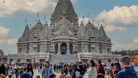 Peek Inside the World's Largest Hindu Temple Outside of India