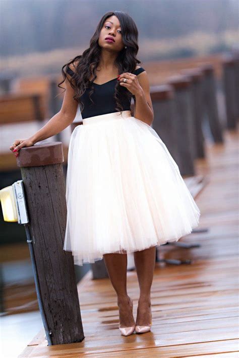 Tulle Skirt Fad 4 Chill Ways To Style This Outfit White Tulle Midi