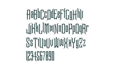 Haunted Mansion Font Free Download - Fonts Bee