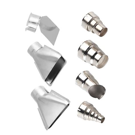 Buse De Pistolet Air Chaud Pcs Hot Air Gun Nozzle Set Stainless Steel Heat Station Nozzle