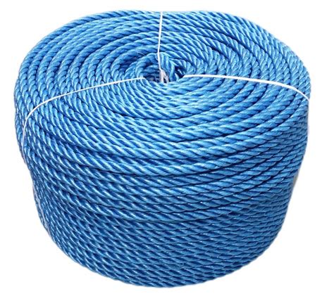 High Tenacity Packaging Rigging Agriculture Blue PP Nylon Rope PE Rope