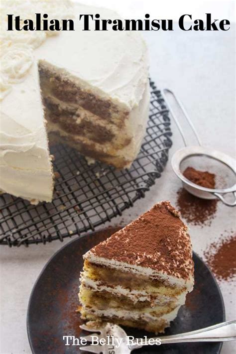 Italian Tiramisu Cake - My Recipe Magic