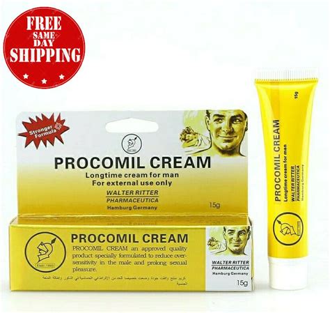 The 100 Procomil Delay Cream 15g For Male Enlargement Delay Strong