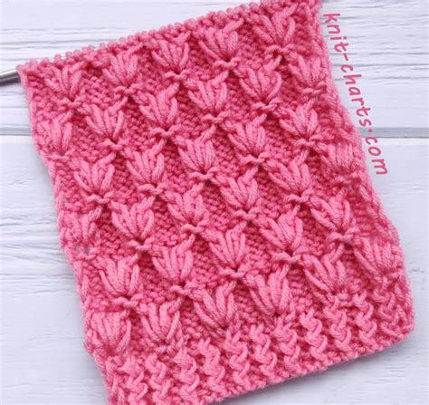 Free Knitting Patterns Fancy Knitting Pattern With Long Loop