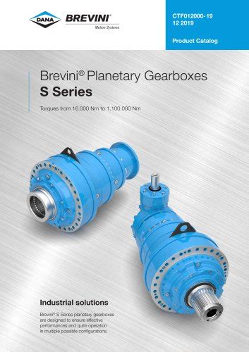 E Series Brevini Power Transmission Pdf Catalogs Technical