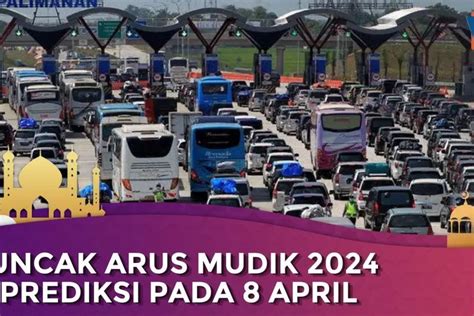 Dishub Prediksi Puncak Arus Mudik Lebaran Terjadi Pada April