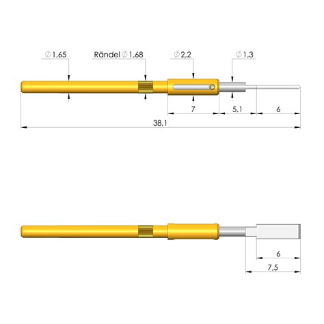 Spring Loaded Test Probe Gks R S Item Ingun