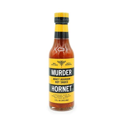 Murder Hornet Honey Bourbon Hot Sauce — Mats Hot Shop