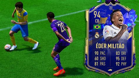 Unendlich Schnell ABER Militao TOTY Player Review FIFA 23