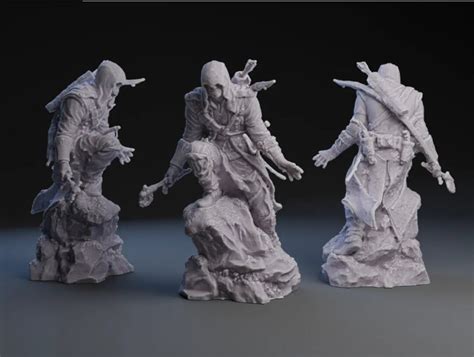 Assassins Creed III 3D Print - Etsy
