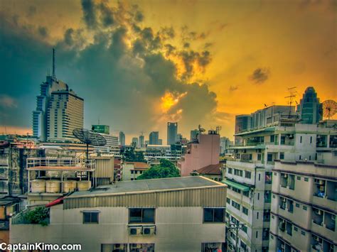 First Sunrise from Bangkok with Canon S90 | HDR Photography by Captain Kimo