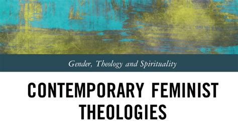 Contemporary Feminist Theologies – VOX