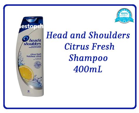 Head And Shoulders Citrus Fresh Shampoo 400ml Lazada Ph