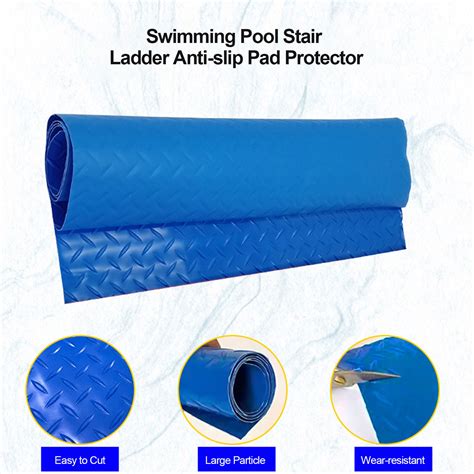 Pool Stair Mat Water Proof Protective Non Slip Mat Swimming Pool Liner