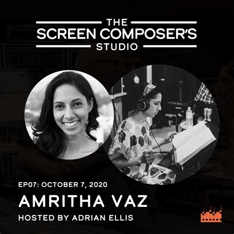 The Screen Composer S Studio Amritha Vaz Premiering October 7th