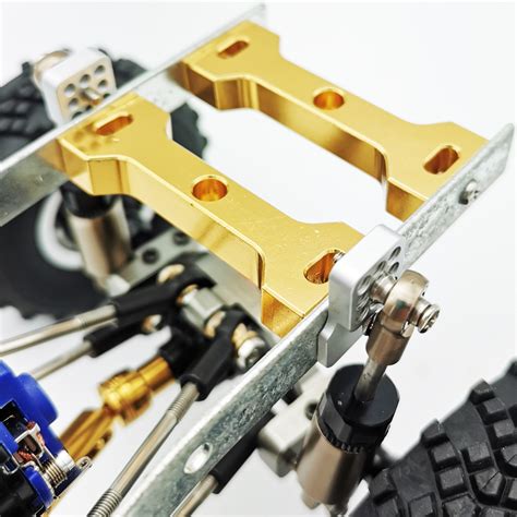 New Wpl Upgraded Metal Rc Car Chassis Unassembled Kit For Military