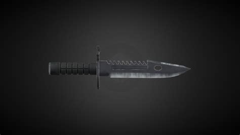 M9 Bayonet Knife Download Free 3d Model By Thomase Thomases