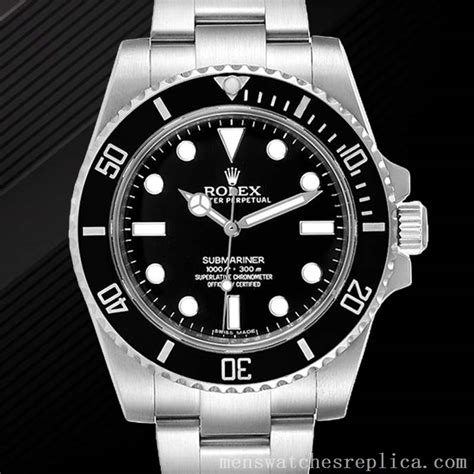 Mens Replica Rolex Submariner 114060 97200 Men S 40mm Automatic Black