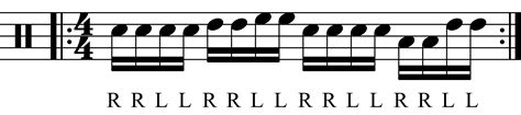 double stroke roll  groups       rudiment lesson