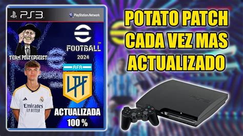 NUEVO SAVEDATA EFootball 2024 PS3 FantsWorld V3 0 PARA POTATO PATCH