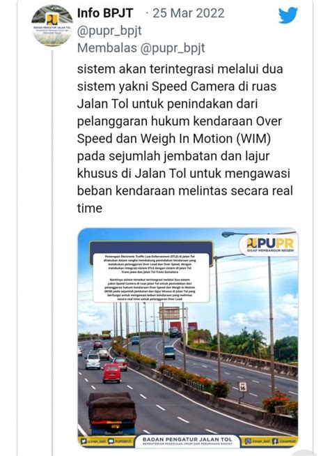 Ngebut Km Jam Di Tol Bakal Kena Tilang Elektronik Di Mana Lokasi