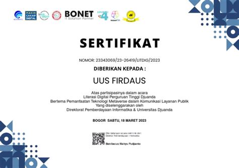 Sertifikat Literasi Digital Pdf