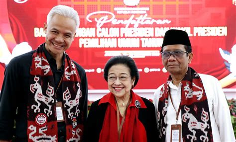 Ganjar Mahfud Dan Megawati Bakal Ke Blitar Nyekar Makam Bung Karno