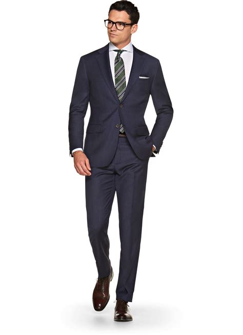 Suit Navy Plain Napoli P I Suitsupply Online Store