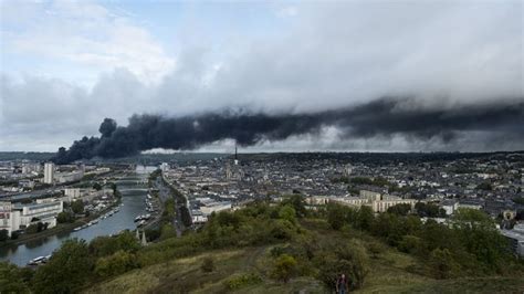 Incendie De Lusine Lubrizol Le Nuage A Traversé La Belgique