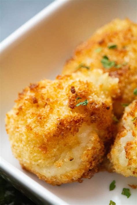 Air Fryer Potato Croquettes Fork To Spoon