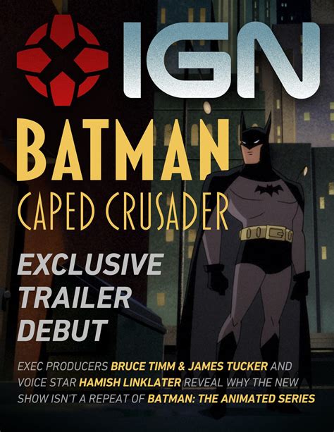 Batman: Caped Crusader Exclusive Trailer